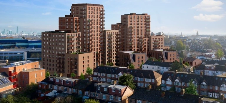 Royal Gateway North Acton Corner-view